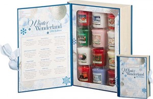 yankee candle weihnachtsgeschenke geschenkbuch sampler